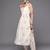 Women Off White Floral Printed Pleated Gotta Patti Kurta with Trousers & With Dupatta