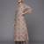 Women Brown Bandhani Printed Gotta Patti Pure Cotton Kurta with Palazzos & With Dupatta