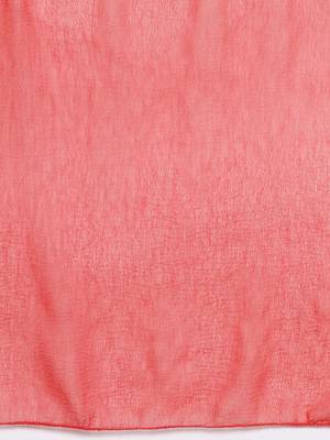 Women Peach-Coloured Printed Gotta Patti Pure Cotton Kurta with Sharara & Dupatta 4