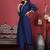 Women Floral Zari Embroidered Neck Kurta with Trousers and Woven Brocade Dupatta