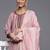 Women Pink Ethnic Motifs Embroidered Sequinned Kurta with Trousers & With Dupatta