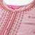 Women Pink Ethnic Motifs Embroidered Sequinned Kurta with Trousers & With Dupatta