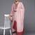 Women Pink Ethnic Motifs Embroidered Sequinned Kurta with Trousers & With Dupatta