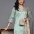 Embellished Kurta with Trousers & With Dupatta