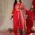 Women Jaquard Kurta Set With Printed Patola Dupatta