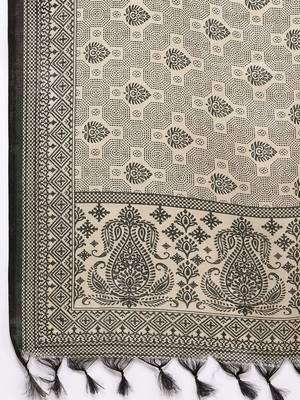 Woven Design Kurta with Trousers & With Dupatta 4