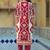 Women Printed Regular Sequinned Pure Cotton Kurta with Trousers & With Dupatta