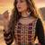 Multicolor Bandhani Printed Rayon Cotton Frilled Lehenga with Kutchi Mirror Work Full-Sleeve Top