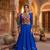 plain rayon cotton lehenga with border work & unn patch work blouse - full stitched free size