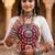 multicolor printed rayon cotton mirror work lehenga set with kutchi work top - full stitched free size