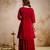 Maroon smart readymade fancy graceful suit 
