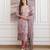 Pink smart readymade fancy graceful suit 