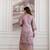 Pink smart readymade fancy graceful suit 