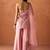 Pink smart readymade fancy graceful suit 