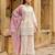 Cream smart readymade fancy graceful suit 