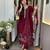 Maroon smart readymade fancy graceful suit 