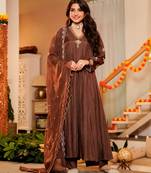 Coffee smart readymade fancy graceful suit 