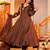 Coffee smart readymade fancy graceful suit 