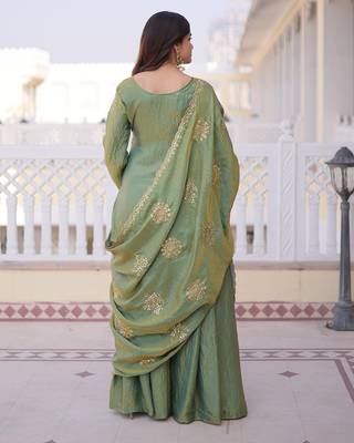 Pista smart readymade fancy graceful suit  2