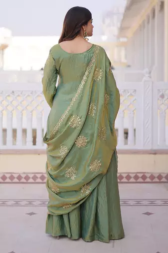 Pista smart readymade fancy graceful suit 