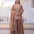 Peach smart readymade fancy graceful suit 