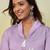 Lavender beautiful embroidery work top bottom coord set 