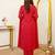 Red beautiful Kurta set