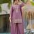 Lavender beautiful Kurta set