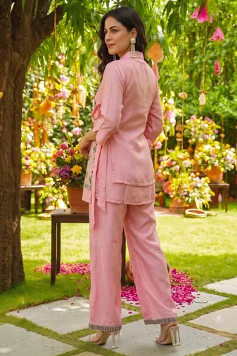 Peach beautiful Kurta set