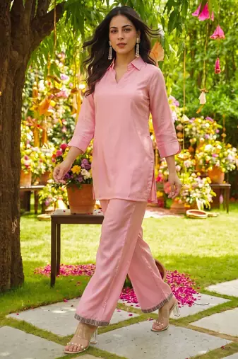 Peach beautiful Kurta set