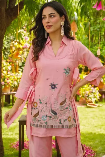Peach beautiful Kurta set