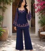 Blue beautiful Kurta set