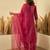 Cherry zora silk embroidered ethnic readymade suit 