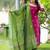 Pink embroidered ethnic partywear suit 