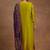 Mustard color designer embroidered ethnic partywear suit for girls
