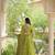 Green embroidered Readymade Lehenga choli