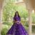 Purple embroidered Readymade Lehenga choli