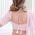Baby Pink Organza Ceremonial Lehenga Set