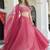 Gajri Organza Ceremonial Lehenga Set