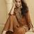Brown color beautiful embroidered graceful wedding special palazzo dress