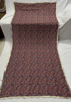 Maroon color designer digital printed fancy dupatta for ceremonial looks 4