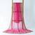 Rani pink color organza fabric dori embroidery work fancy ceremonial dupatta