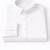White color formal solid linen cotton rich looks shirt for men