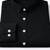 Black color formal solid linen cotton rich looks shirt for men