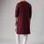 Smart and graceful wine color viscose silk men's ceremonial attire