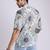 Smart and stylish sky blue color  designer printed shirt