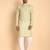 Peach color beautiful printed smart ceremonial kurta payjama