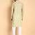 Peach color beautiful printed smart ceremonial kurta payjama