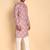 Onion color beautiful printed smart ceremonial kurta payjama