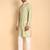 Peach color beautiful printed smart ceremonial kurta payjama